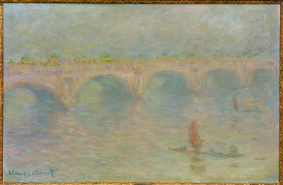Waterloo Bridge, zonneschijn door Claude Monet