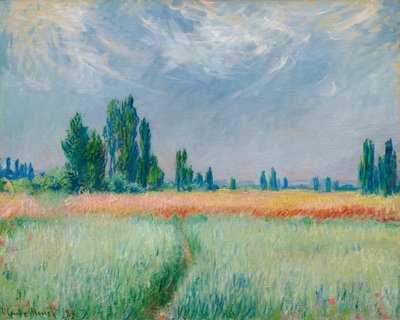 Korenveld door Claude Monet