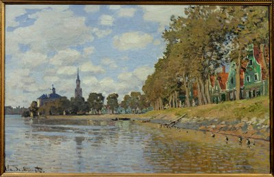 Zaandam door Claude Monet