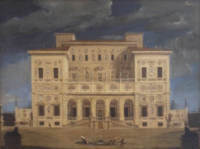 Villa Borghese, Rome, midden 17e eeuw door Claude Nattiez