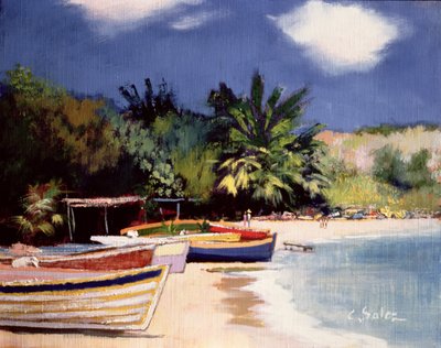 Tartane, Martinique door Claude Salez