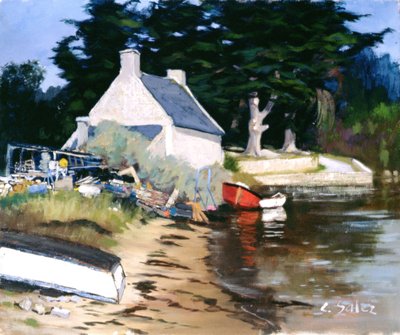 Het Huis van Adele, Morbihan door Claude Salez