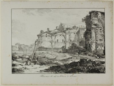 Thermen van Diocletianus, Rome door Claude Thienon