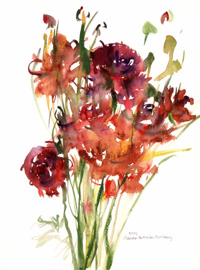 Ranonkels, 2001 door Claudia Hutchins Puechavy