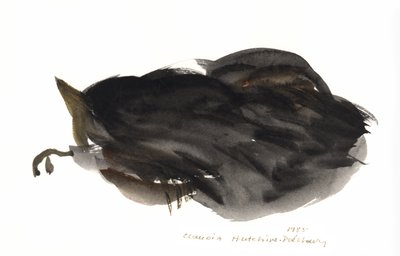 Slapende kat, 1985 door Claudia Hutchins Puechavy