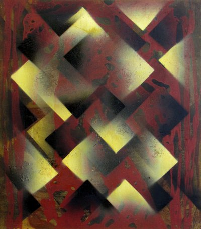 Abstracte geometrische stroming door Claudio Boczon