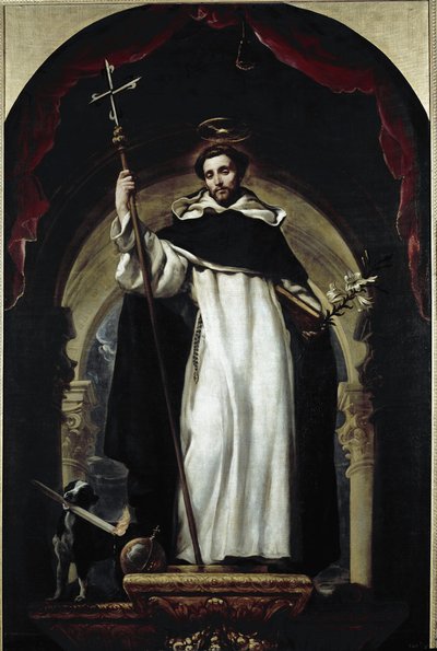 Sint Dominicus door Claudio Coello