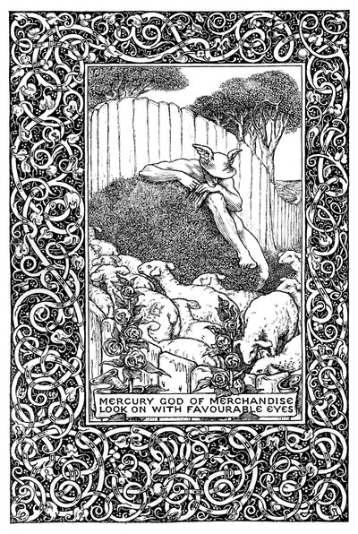 Frontispice voor The Field of Clover, 1899 door Clemence Housman