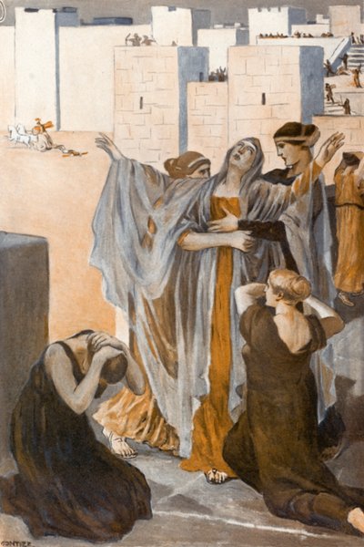 Illustratie voor de Ilias door Homerus door Clement Goutier