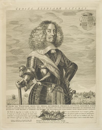 Jacob van Wassanaer (laat 17e eeuw) door Clement de Jonghe