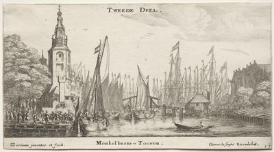 Verschillende schepen en uitzichten van Amsterdam (Verscheÿde Schepen en Gesichten van Amstelredam), Deel II door Clement de Jonghe