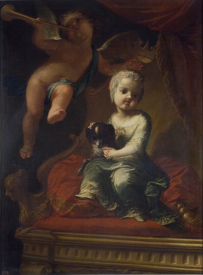 Infanta María Isabella van Bourbon, prinses van Napels door Clemente Ruta