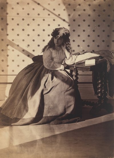 Fotografische studie, vroege 1860s door Clementina Hawarden