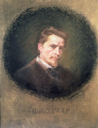 Hugo Wolf (1860-1903), 1902 door Clementine Wagner