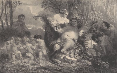 Bedwelming, 1858 door Célestin Nanteuil