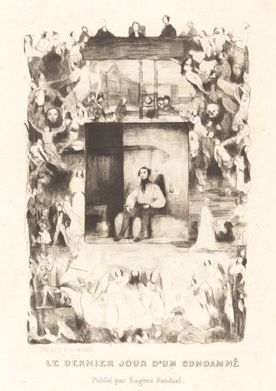 De Laatste Dag van een Veroordeelde door Célestin Nanteuil