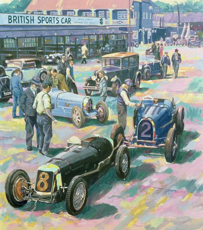 Brooklands Hoogtijdagen door Clive Metcalfe