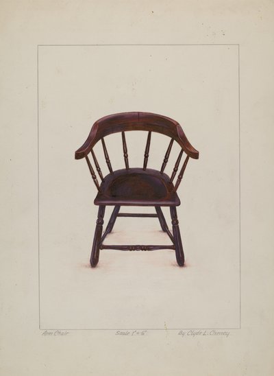 Fauteuil door Clyde L. Cheney