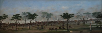 Loopgraaf van Curupaytí door Candido Lopez