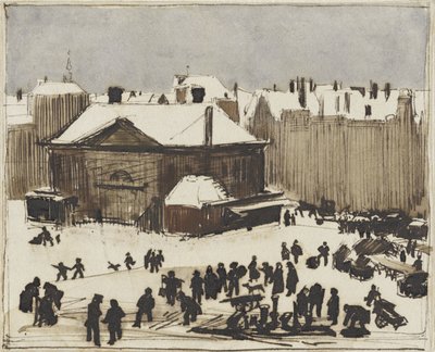 Stadsplein door Coen Metzelaar