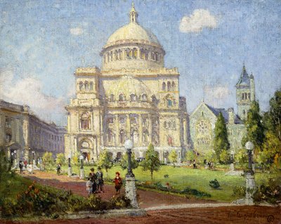Een Lentedag, Boston door Colin Campbell Cooper