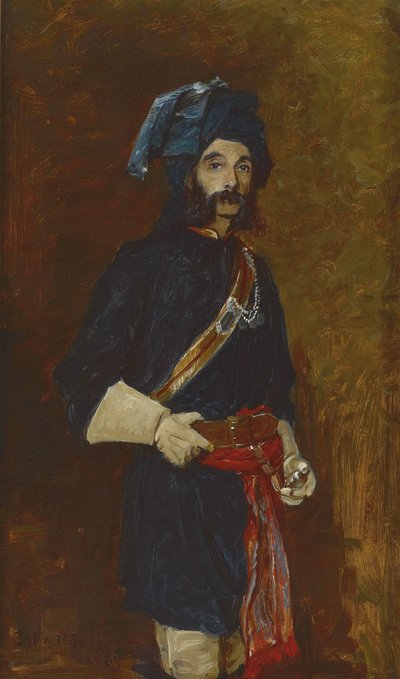 Chirurg John Henry Sylvester, 11e Bengal Cavalerie door Colin Hunter
