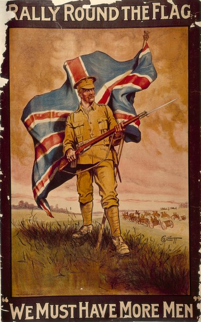 Rally Round the Flag, c1914-c1918 door Collett