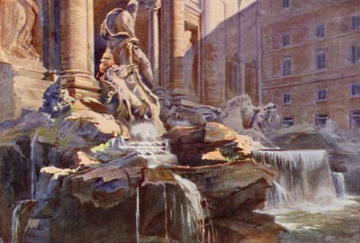 Trevifontein, Rome door Commendator Formilli