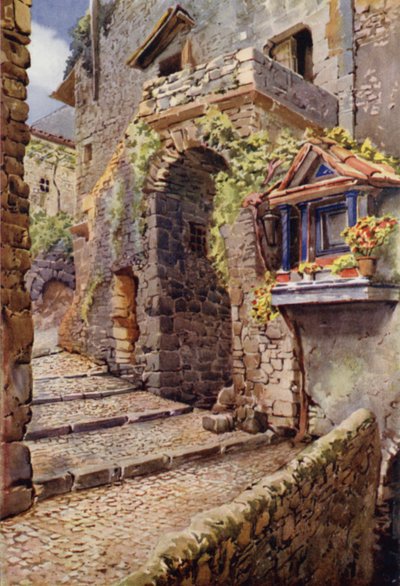 Middeleeuwse huizen, Alatri door Commendator Formilli