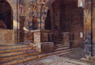 De kerk van St. Peter (12e eeuw), Toscanella door Commendator Formilli