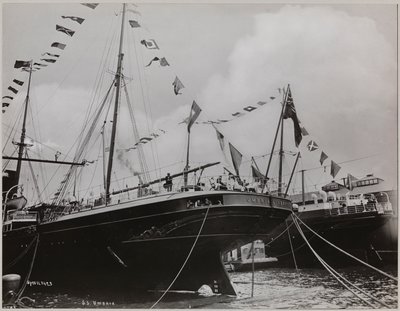S.S. "Umbria", Cunard Line door Company Byron