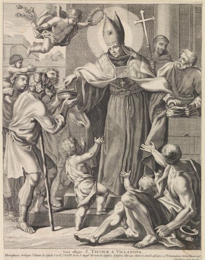 H. Thomas van Villanueva door Conrad Lauwers