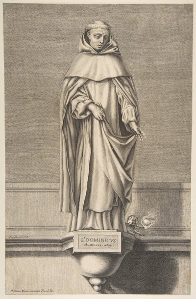 Sint Dominicus door Conrad Lauwers