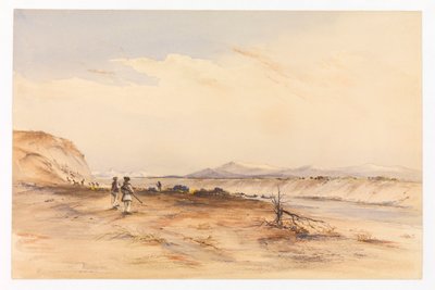 Jacht op de Santa Cruz-rivier, c.1878 door Conrad Martens