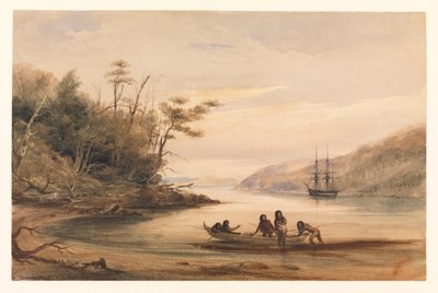 Portretbaai, Beagle Kanaal door Conrad Martens