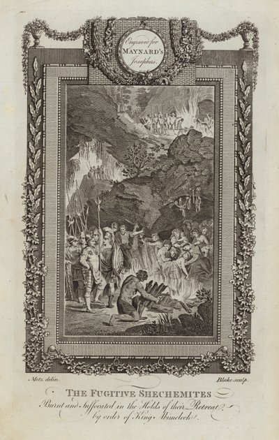 De Vluchtende Sichemieten door Conrad Martin Metz