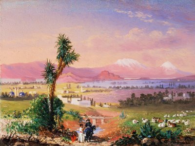 Een Uitzicht op Mexico-Stad door Conrad Wise Chapman