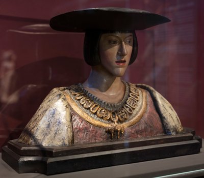 Buste van Karel V. Conrad Meit (?). 1520-1530 door Conrat Meit