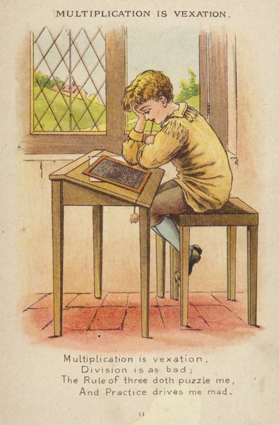 Kinderliedje: Vermenigvuldiging Is Vervelend door Constance Haslewood