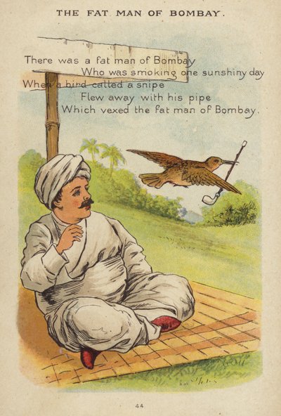 Kinderliedje: De Dikke Man Van Bombay door Constance Haslewood