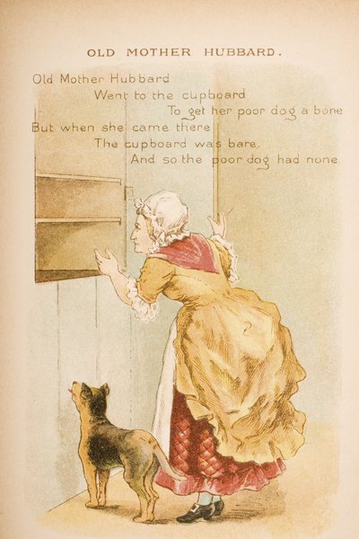 Oude Moeder Hubbard, uit 