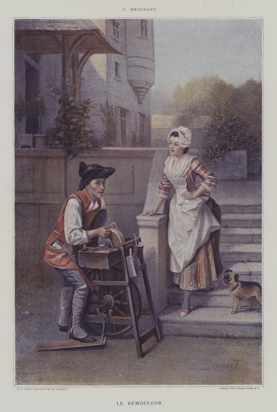 De Messenslijper door Constant Joseph Brochart