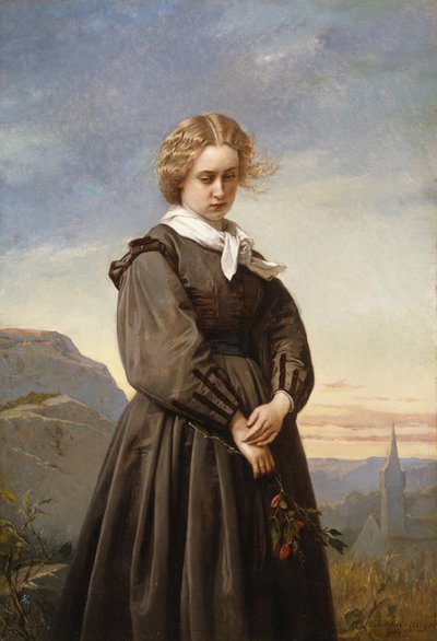 De melancholie van de liefde door Constant Mayer