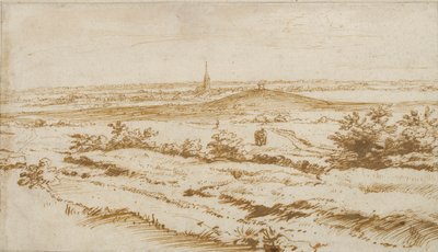 Landschap bij Apeldoorn, 1680 door Constantijn Huygens