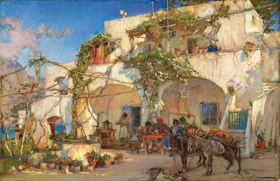In de taverne door Constantin Alexandrovich Westchiloff