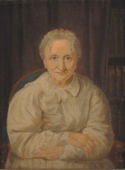 Schrijfster Juliane Marie Jessen door Constantin Hansen