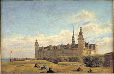 Kasteel Kronborg door Constantin Hansen