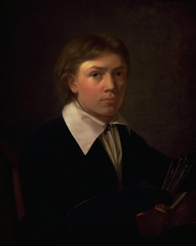 Zelfportret door Constantin Hansen