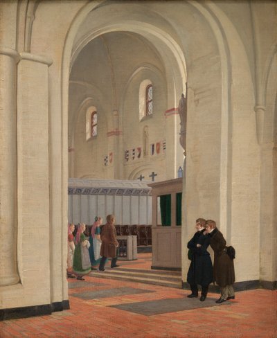 Het interieur van de St. Bendt