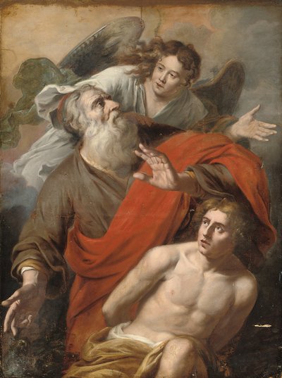 Het Offer van Isaac door Constantin Verhout or Voorhout